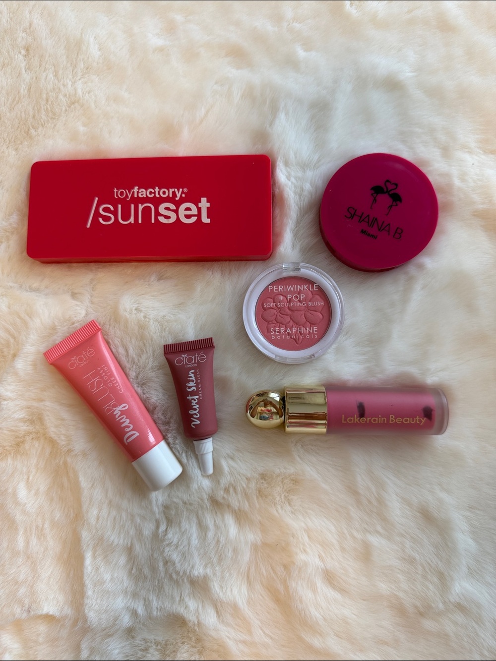 Blush Bundle – 6 Piece Mixed Brand Makeup Lot
